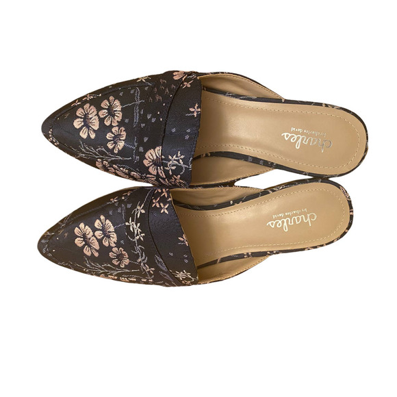 Charles By Charles David Shoes - Charles by Charles David Floral Mules Slip on Clogs size 9